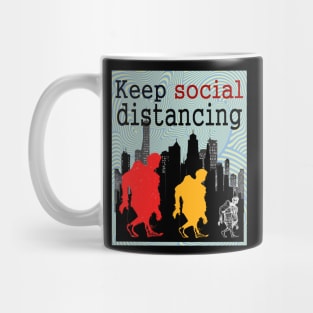 keep social distancing Mug